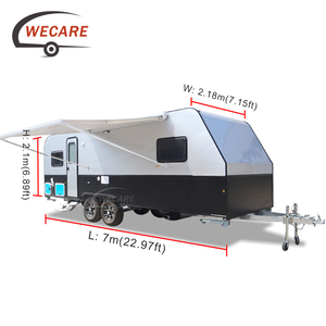 WECARE Caravana Todoterreno de 6m con Doble Eje, Totalmente Equipada, con Certificados Completos ADR DOT CE para el Mercado de Australia, América del Norte y Europa - Product Image 2