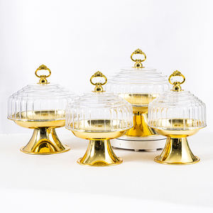 Bol de fruits à la mode motif fantaisie <span class=keywords><strong>simple</strong></span> <span class=keywords><strong>paroi</strong></span> Transparent PC polycarbone bonbons sucrés pour la restauration Restaurant hôtel - Product Image 2