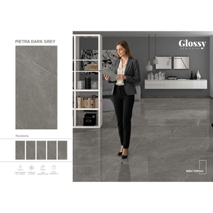 Moderno Blanco Mármol Pulido Porcelana Carreaux Sol 60x120 Mármol Cerámica Piso Azulejos Esmaltados Pisos Porcelanato Azulejos Vitrificados - Product Image 5