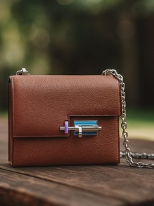 ファーストレイヤー牛革Litchiパターンファッション防水女性用ショルダーストラップショルダーバッグ - Product Image 4