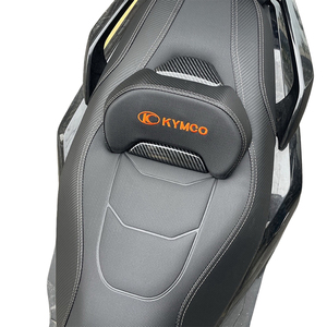 Asiento de Motocicleta KYMCO H150 <span class=keywords><strong>X150</strong></span> RK-150, Cojín de Asiento de Cuero y Plástico, Reducción de 2 Centímetros, Respaldo Negro, Sin Perforación - Product Image 2