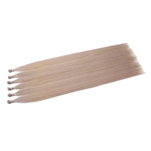 Jasmine Beauty Double Drawn I Tip Human Hair Extensions <b>Russian</b> Blonde Raw Virgin 100% Remy I-tip Hair Human Hair Extensions - Product Image 3