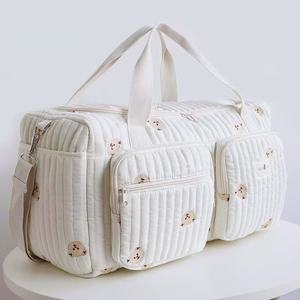 HY7 grand <span class=keywords><strong>sac</strong></span> maman <span class=keywords><strong>maternité</strong></span> Pack bébé <span class=keywords><strong>sac</strong></span> à couches poussette Nappy organisateur Portable bagages fourre-tout voyage changement <span class=keywords><strong>sac</strong></span> de messager - Product Image 2