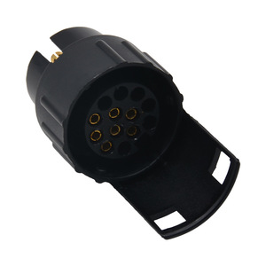 7 Pin To 13 Pin <b>Plug</b> <b>Adapter</b> Waterproof Round For Rv And Trailer - Product Image 1