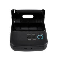 Imprimante de reçus thermique portable 58mm avec Wi-Fi mobile pour restaurants à café disponible en stock