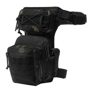 Sac de Cuisse Tactique Multifonctionnel pour Randonnée et Camping, Sacoche de Jambe Tactique d'Assaut, Durable et Personnalisable - Product Image 1