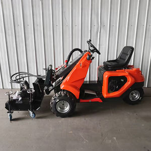 Promotion : <span class=keywords><strong>Micro</strong></span>-chargeuse à 3 roues motrices, hydraulique, pour la rénovation des terres agricoles, avec <span class=keywords><strong>pelle</strong></span> frontale, chargeuse sur pneus tout-terrain à <span class=keywords><strong>vendre</strong></span> - Product Image 1