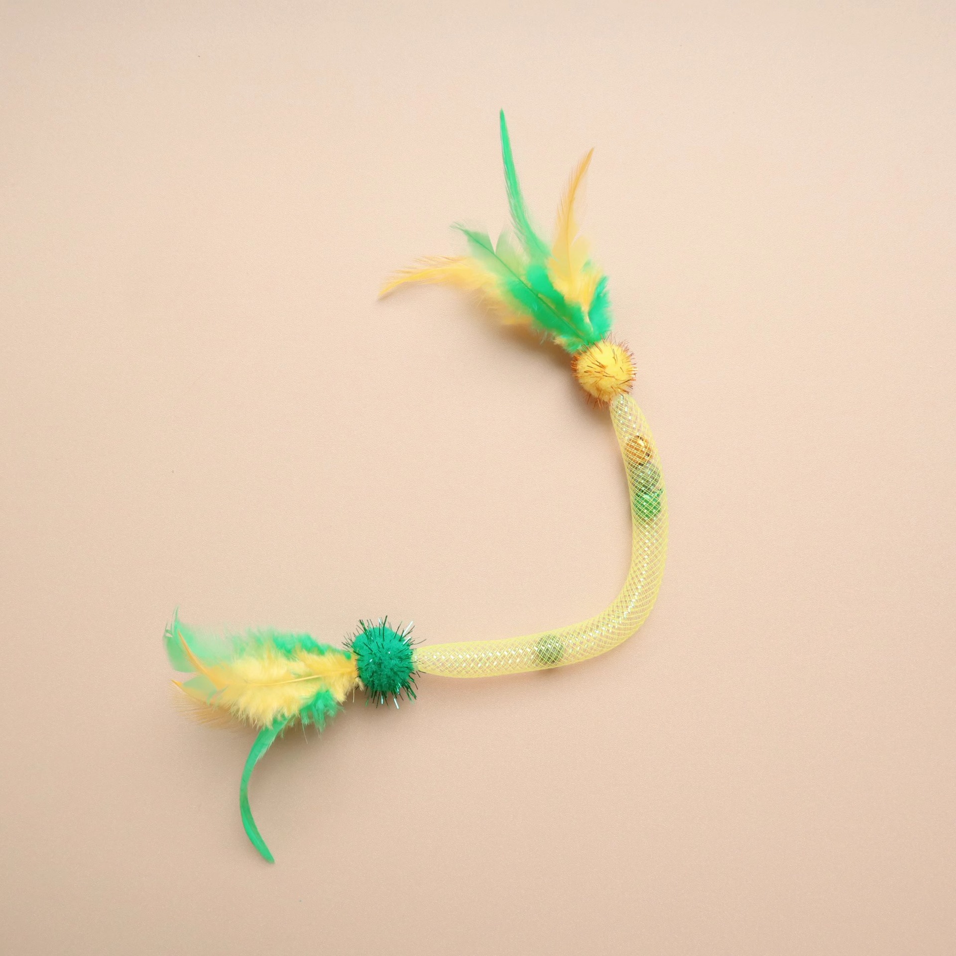 Corde à mâcher élastique - jaune