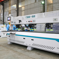 Machine de perçage latéral intelligente pour le travail du bois, mortaiseuse CNC pour le perçage de charnières d'armoires, vis à billes de haute précision