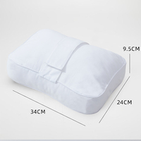Coussins de genoux portables en fibre de polyester pour dormeurs latéraux, relaxants et réglables, pour le sommeil, l'avion, le camping, l'hôtel - Vente en gros usine