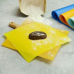 Nouvelles feuilles de papier sulfurisé personnalisées de qualité alimentaire, colorées en jaune, résistantes à la graisse - Product Image 2