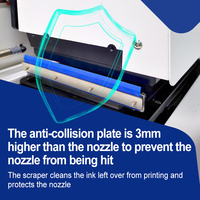 A3 A4 Inkjet Automatische Nieuwe Textielprinter voor T-shirt bedrukking
