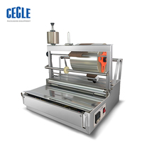 Machine à plier le cellophane pour boîtes de parfum, machine à emballer les boîtes, machine à plier le film pour boîtes cosmétiques