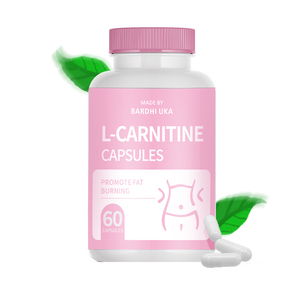 Capsule di L-Carnitina Massima Potenza 1000mg Integratore Alimentare per Sport e Salute Femminile Vegano Logo Personalizzato Migliora Memoria e Sonno 60 Capsule - Product Image 1