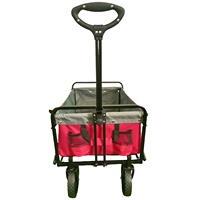 Wagon de voiture utilitaire pliable en aluminium réglable robuste plate-forme de chariot de Camping en plein air pour pique-niques de plage traction pliable