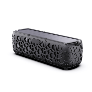 Altavoz Inalámbrico Solar Portátil con Gancho Integrado y Correa <span class=keywords><strong>de</strong></span> Velcro para Manillar <span class=keywords><strong>de</strong></span> Bicicleta, Dispositivo <span class=keywords><strong>de</strong></span> Sonido Mini para Deportes al Aire Libre - Product Image 1