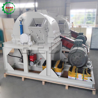 Máquina trituradora de madera grande 55KW 90KW para bloques de madera grandes Video Factory Tour Envío a Chile Colombia