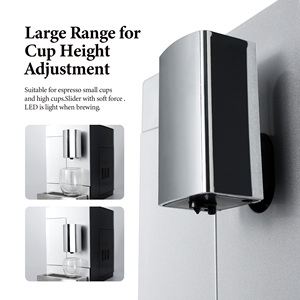 Máy bơm áp lực 15 bar Máy pha cà phê tự động 250g Công suất đậu nhà 1450W Máy xay cà phê - Product Image 4