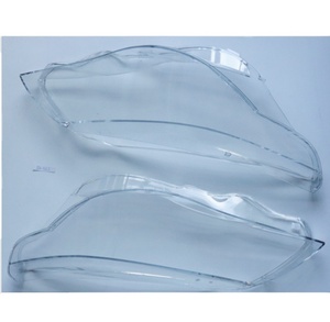 Paire de lentilles de phares avant en <span class=keywords><strong>plastique</strong></span>, pour BMW 5 E60, E61, 5 pièces - Product Image 1