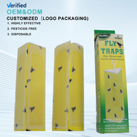Fabriek Directe Verkoop Op Maat Gemaakte Kleverige Fruitvlieg Val Insect Bugs Sticker Lijm Val