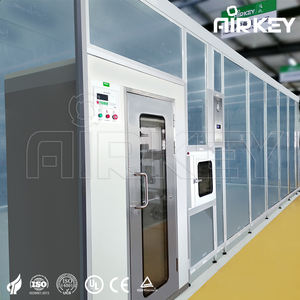 Quarto desinfetado duro 6*3 do chuveiro do ar limpo da parede macia modular do quarto médico do dispositivo da indústria farmacêutica - Product Image 3