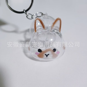 Boîte de rangement transparente en plastique pour poils de <span class=keywords><strong>chiot</strong></span> avec pendentif Westie de dessin animé pour la décoration intérieure de voiture et ornement suspendu - Product Image 6