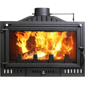 Cheminée en fonte de jardin intérieur d'usine Poêle en fonte à <span class=keywords><strong>bois</strong></span> Cheminée à feu véritable - Product Image 2