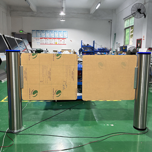 Tourniquet fait sur commande d'OEM ODM dimension systèmes de sécurité portes d'oscillation tourniquets prix lecteur de cartes tourniquets cylindriques - Product Image 4