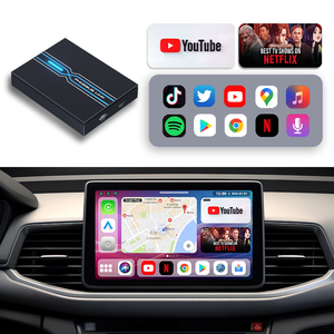 กล่องมหัศจรรย์ Android 13 Wireless <span class=keywords><strong>Carplay</strong></span> AI Box Adapter 8+128GB รองรับ <span class=keywords><strong>YouTube</strong></span> HD รองรับ 4G LTE พื้นที่เก็บข้อมูล 512GB <span class=keywords><strong>Apple</strong></span> <span class=keywords><strong>Carplay</strong></span> รุ่น GT7 1 - Product Image 3