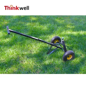 Heavy-Duty 600LBS Adjustable Trailer Dolly Mover with 2" Hitch Ball