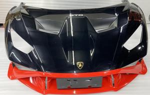 Kit carrosserie en fibre de carbone sèche, capot moteur, lèvre avant supérieure de la voiture à vendre, LP580, LP610, <span class=keywords><strong>EVO</strong></span>, fibre de carbone sèche - Product Image 3