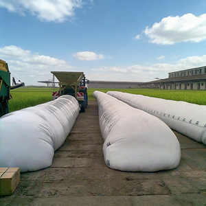 Sac de silo en LLDPE résistant aux UV, 8 pieds, 9 pieds, 9 mil, co-extrusion 5 couches, sac tubulaire agricole pour stockage d'ensilage et de céréales, pour maïs et aliments pour animaux - Product Image 1