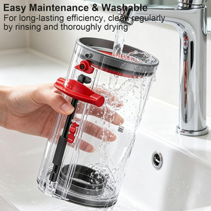 Recipiente de Repuesto para Polvo Compatible con Aspiradoras <span class=keywords><strong>Dyson</strong></span> V11 y <span class=keywords><strong>V15</strong></span> |   Compatible con SV14 SV15 SV17 SV22 SV28 SV47, reemplaza la pieza 965443-01 - Product Image 6