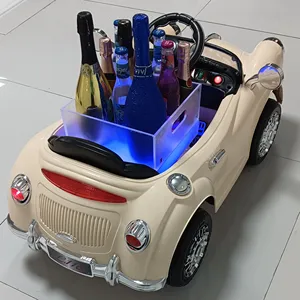 Большой светодиодный автомобиль с индивидуальным логотипом для ночного клуба, празднования мероприятий, сцены, бутылочки