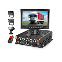 AI DVR Truck Solution 7 pouces 1080p HD Image CCTV Caméra Moniteur ADAS Lane Warning Fleet Management System Fleet Tracking System