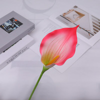 Fleur artificielle EV Feel, lys calla unique pour les arrangements de lieu de mariage, fleur d'exportation, décoration d'événements de centre commercial