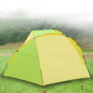 Carpa Familiar Simple de Una Habitación, de Tela Oxford, para 2 Personas, Impermeable, Ecológica, Resistente, para Acampar, Pescar, Playa, Uso en Todas las Estaciones - Product Image 4