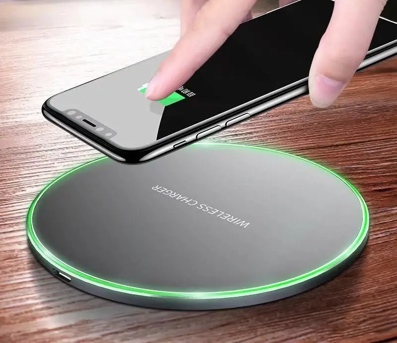 new product ideas 2023 unique custom logo electronic 10W 15W fast wireless magnetic phone charger for android type - c Interface