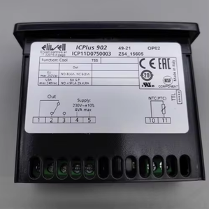 Controlador de Temperatura y Humedad Digital NTC Original Eliwell ICPlus 902 230V con Pantalla LCD IP43 y Almacenamiento de Datos -50 +150C - Product Image 6