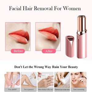 Wholesale Women Hair Remover USB Rechargeable Eyebrow Trimmer Hair Remove Electric Ladies <b>Face</b> <b>Shaver</b> Epilator - Product Image 2