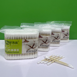 <span class=keywords><strong>Coton</strong></span>-tiges écologiques personnalisés à double tête pour usage quotidien, en vrac, avec <span class=keywords><strong>tige</strong></span> en <span class=keywords><strong>bois</strong></span>, pour usage industriel, prix avantageux - Product Image 1