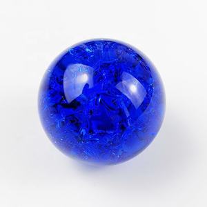 Atacado Bola de Cristal Colorido de Crack 80mm K9/K9 Rosa Vermelha Sólida Bola De Cristal Verde/Azul De Vidro Roxo esfera Bola de Cristal - Product Image 1