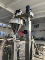 Machine de remplissage et d'emballage automatique de poudre de jus 200g 500g 1kg Machine de remplissage de sac de lait en poudre Doypack