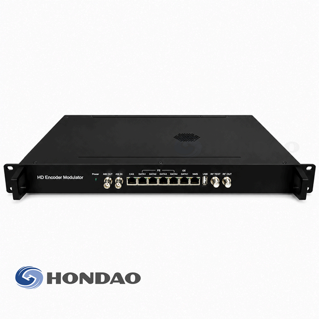 24 Encoder Modulator H.264 to RF ISDB-T DVB-T DVB-C for CATV Headend
