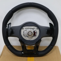 Volant personnalisé entièrement noir pour Mercedes-Benz AMG GT E350 W221 W166 GLE 53 W213 GLC W208