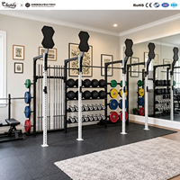 Équipement d'entraînement multifonctionnel pour la musculation, l'entraînement de la puissance, l'entraînement fonctionnel, la station d'entraînement croisé, équipement de salle de sport, ensemble complet