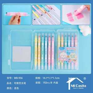 Erasable Highlighter 6 Colors Round Tip For School Office Use - Product Image 3