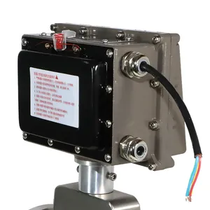สแตนเลสหน้าแปลนดิจิตอลดีเซลน้ํามันเชื้อเพลิงน้ํามัน Flowmeter ป้องกันการระเบิดกังหันก๊าซ Flow Meter สําหรับแก๊ส Air ไอน้ํา