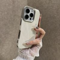 Coque de téléphone antichoc en TPU couleur unie, style professionnel, vente en gros, pour 17 Air, 16 Pro Max, 15 Plus, 14, 13, 12, 11