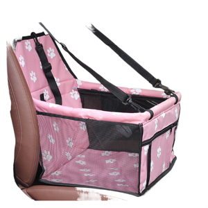Siège auto pour chien Vietnam Seat Pets avec laisse de sécurité à clipser et poche de rangement zippée - Product Image 1
